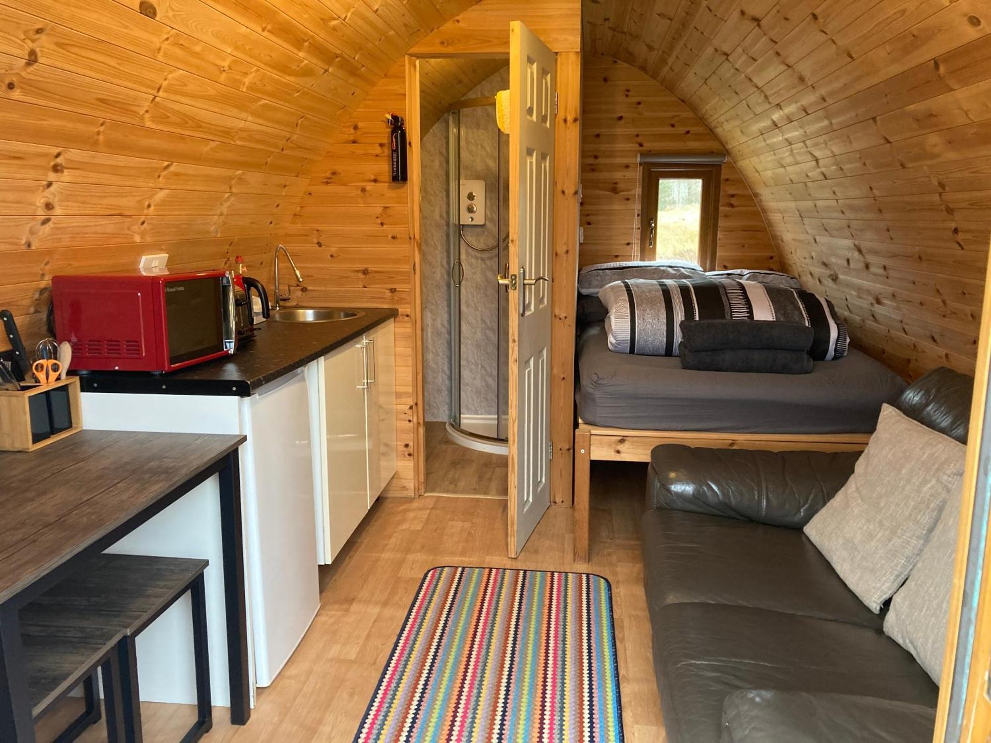 Kilcamb Camping Pods Hotel Edinbane Eksteriør billede
